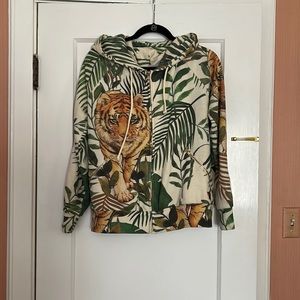 Aviator Nation Jungle Tiger Full Zip Hoodie